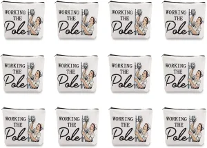 12pcs Nurses Week Gifts Bulk 2025 Nurses Day Gifts Bulk,ICU ER RN Gifts for Nurses Appreciation Graduation Nurse Makeup Bag,Nurse Gifts for Women Nurse Accessories for Work Shopping,Travel