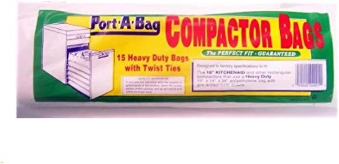 18" TRASH COMPACTOR BAGS 15-pk - K12 (Original Version)