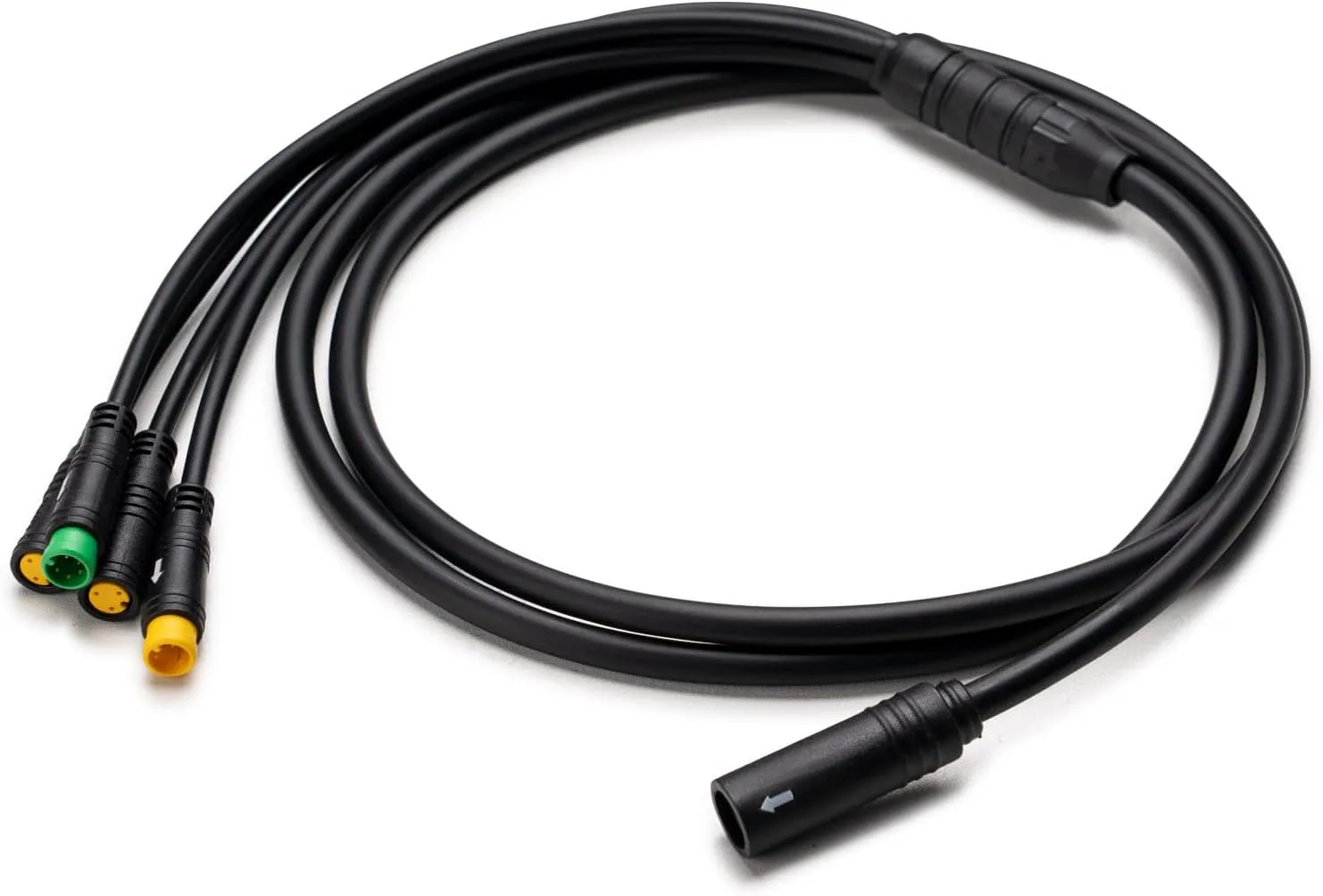 1T4 Cable Ebike Wiring Harness for BAFANG BBS01B BBS02B BBS HD Mid Drive Motor, Waterproof Cable Connect with Display Brake Thumb Throttle Electric Bicycle Conversion Kits Accessories