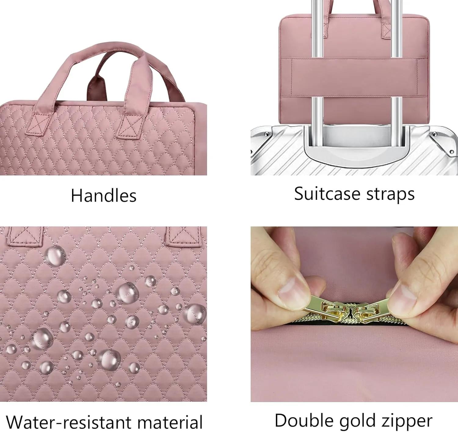 2 Psc Bag Of Free Disassembly Combination Large Travel Toiletry Bag With Makeup Bag,Dry & Wet Separation,Travel Organizer with Hanging Hook For Full-Sized Containers,Shampoo,Accessories,Toiletries