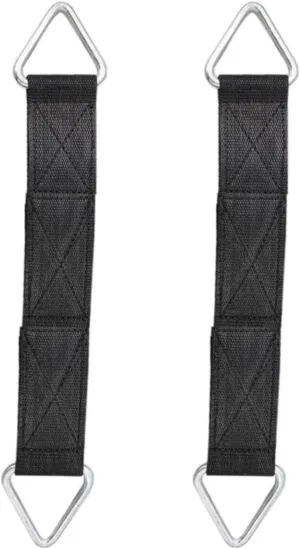 2PCS 23inch Punching Bag Hangers Strap, Punch Bag Holder Hanging Strap for Boxing Sandbag Heavy Bag Strap Hanger for Home Gym Training Mount for Boxing MMA Punching