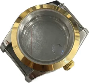 39MM Transparent Bottom Watch Case Sapphire Glass Watch Case Cover Kits for NH35/NH36/4R Movement Watch case(Type 3)