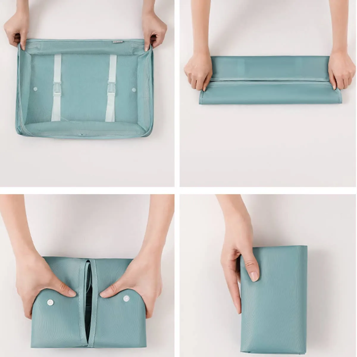 6 SET PACKING CUBES FOR SUITCASES_CWAB0542: GREY