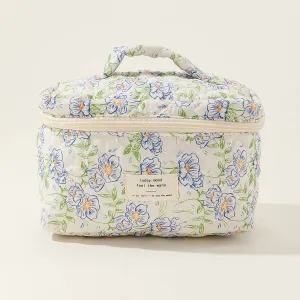 ACCITY - BLOCK PRINT QUILTED COSMETIC CONTAINERS BAG BULK_CWAB1032: TYPE2 / (OS) 1