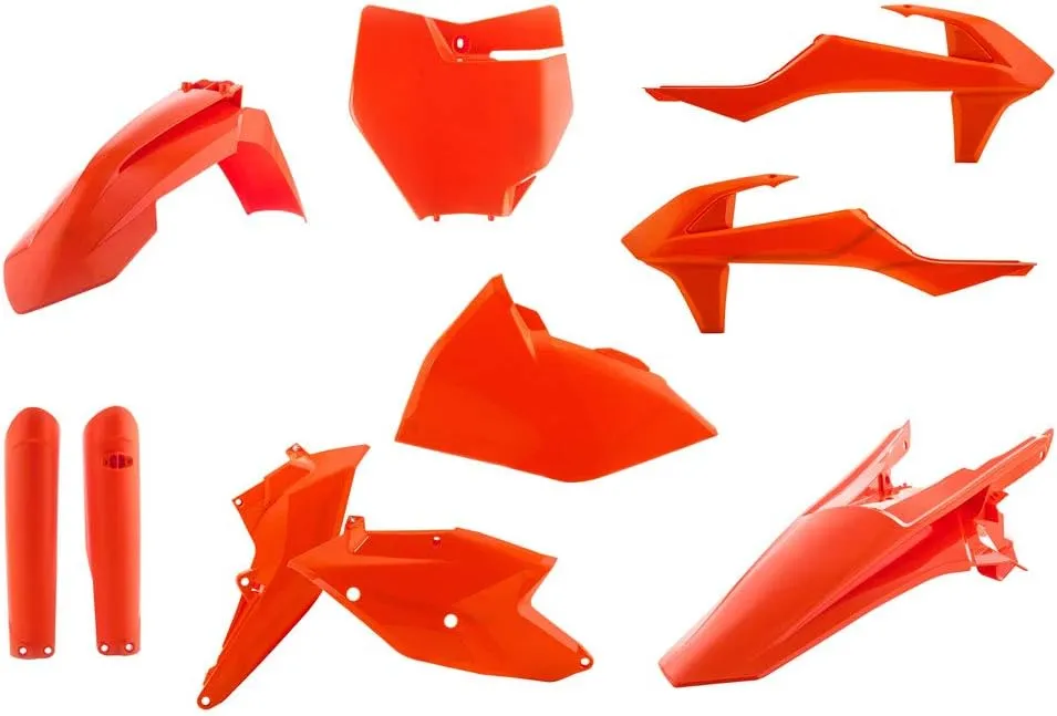 Acerbis Full Plastic Kit 16 KTM Orange for KTM 350 SX-F 2016-2018