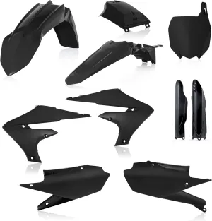 Acerbis Full Plastic Kits For Yamaha - Black (2736350001)