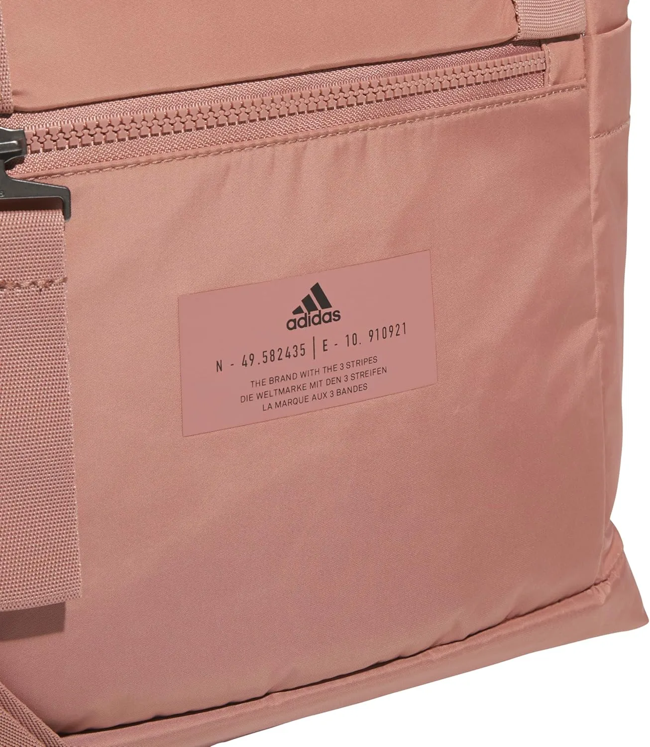 adidas All Me Tote for Women, Large Crossbody Bag with Shoulder Strap, Warm Clay Pink/2.0, OSFA