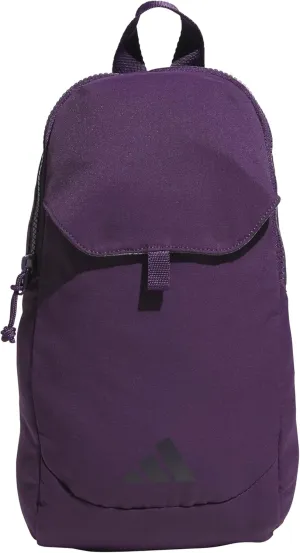 adidas Essentials Sling Small Crossbody Bag for Women and Men (5L), Aurora Plum Purple/Aurora Black/3.0, One Size