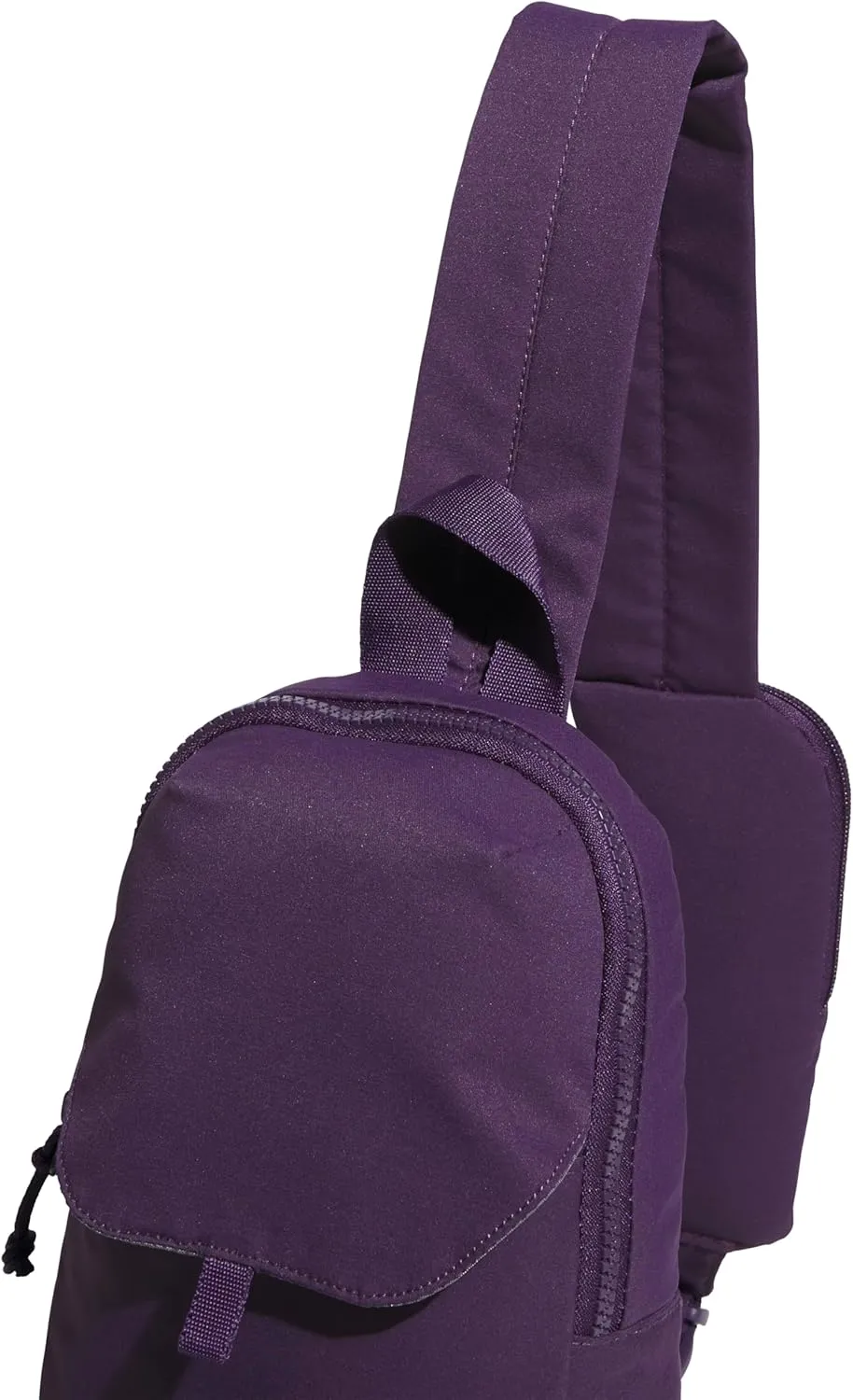 adidas Essentials Sling Small Crossbody Bag for Women and Men (5L), Aurora Plum Purple/Aurora Black/3.0, One Size