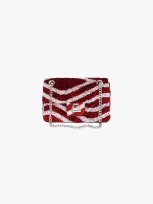 Adjustable Crossbody in Red Flame