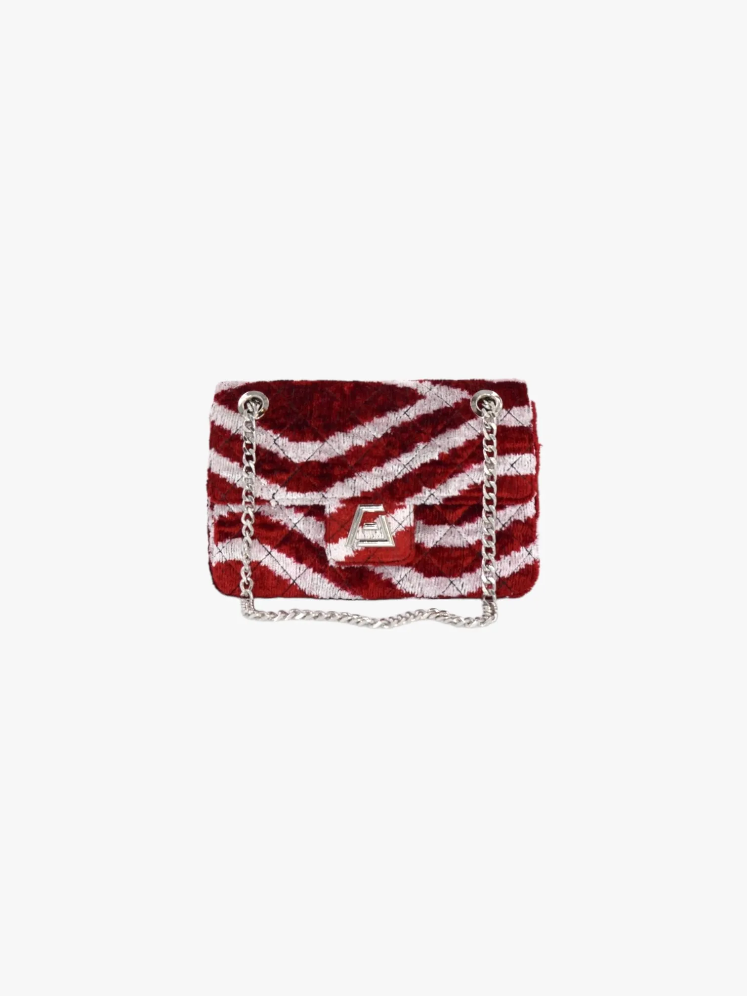 Adjustable Crossbody in Red Flame