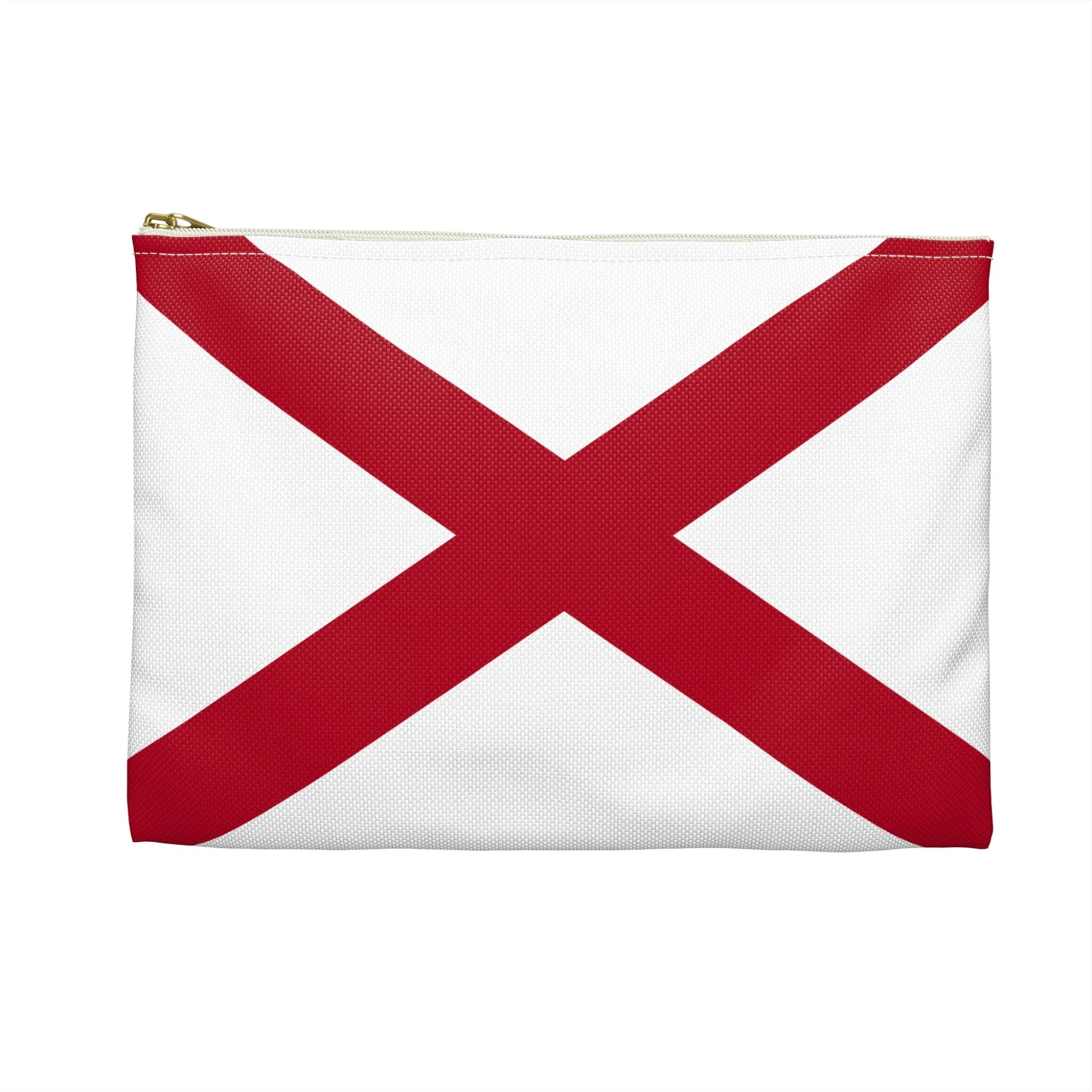 Alabama Flag  Accessory Pouch, great for school or travel bag, care package gift, state pride gift