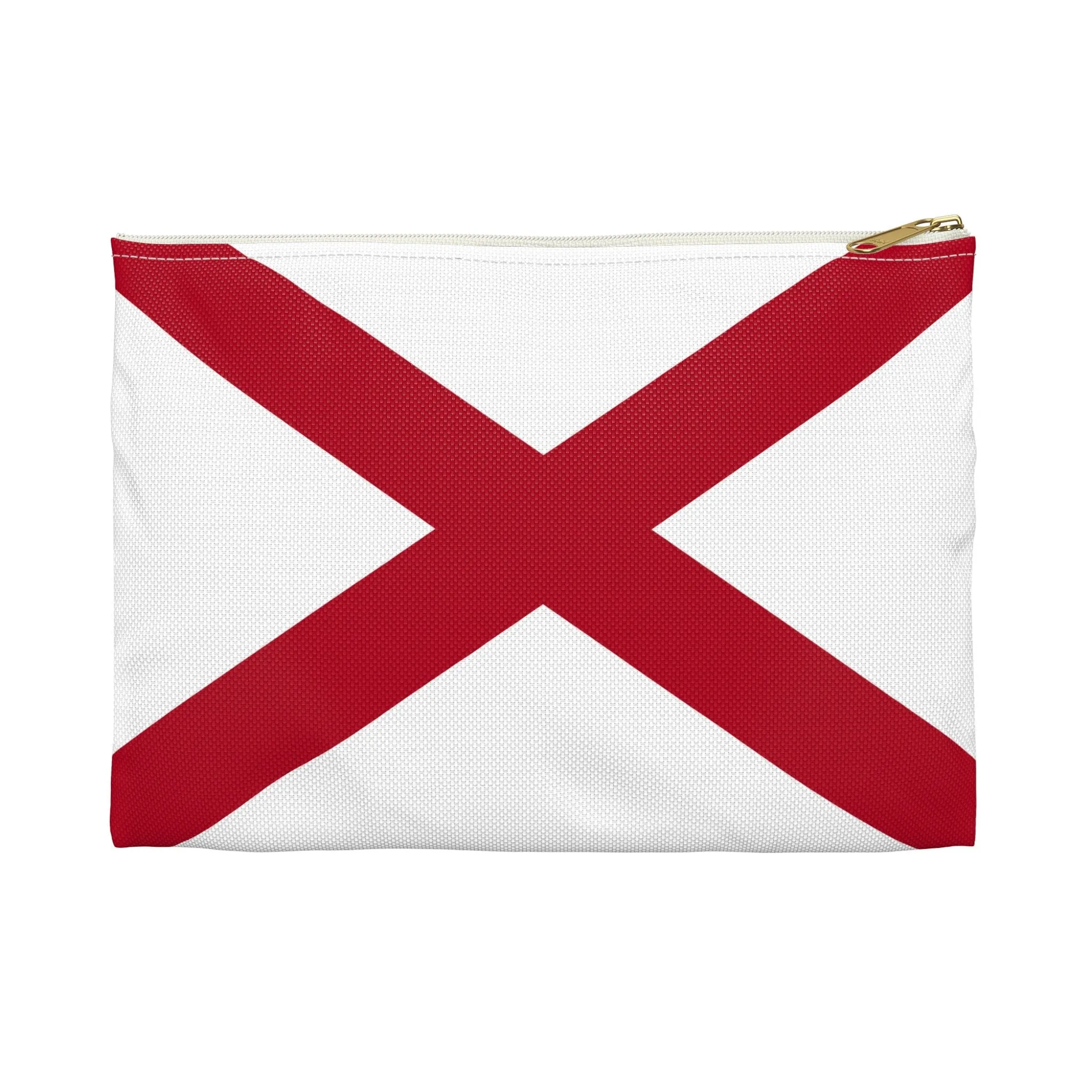 Alabama Flag  Accessory Pouch, great for school or travel bag, care package gift, state pride gift