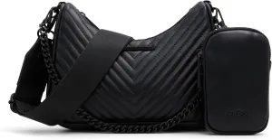 ALDO Kittani Crossbody Bag, Black/Black