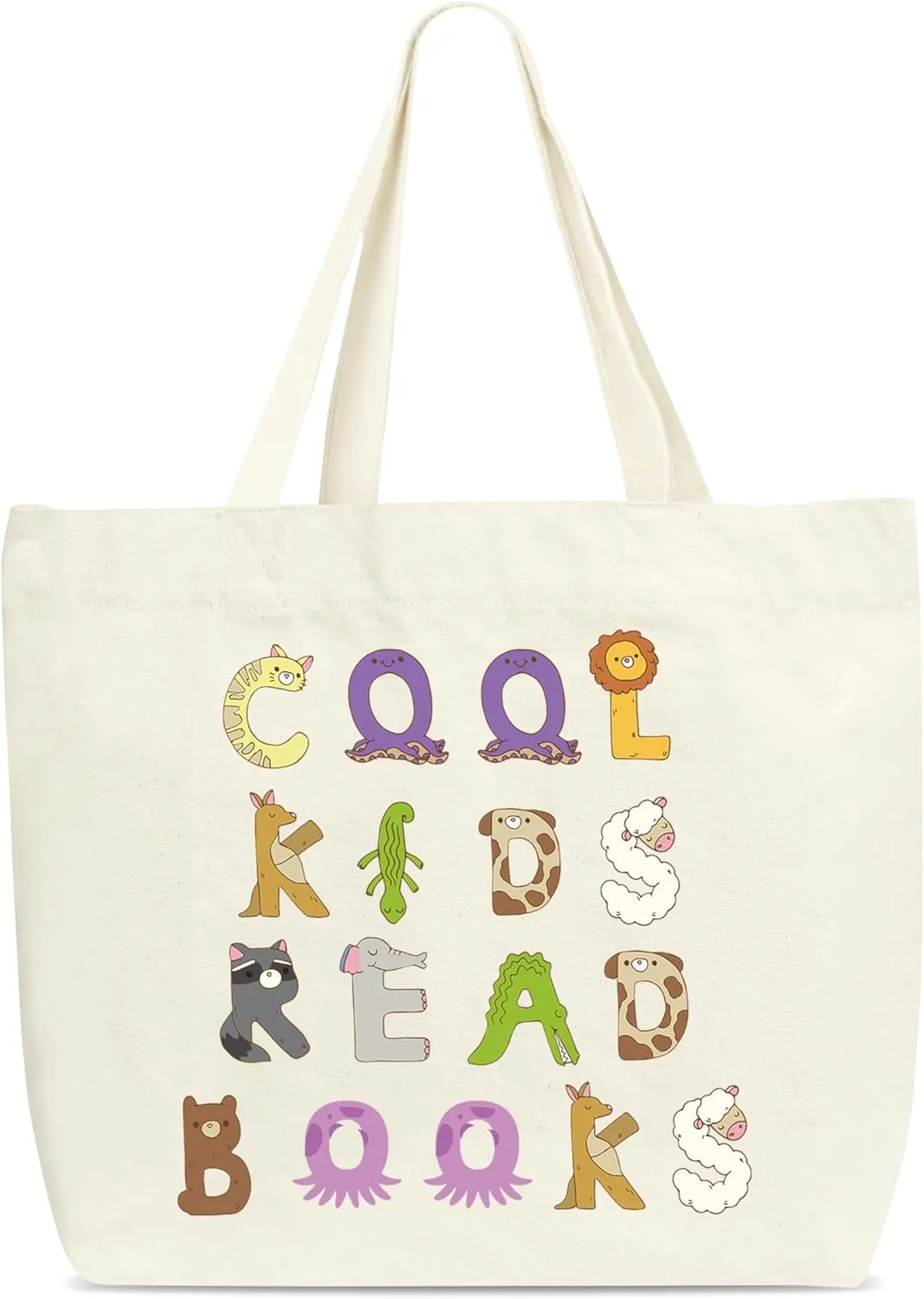 Alphabets Tote Bags