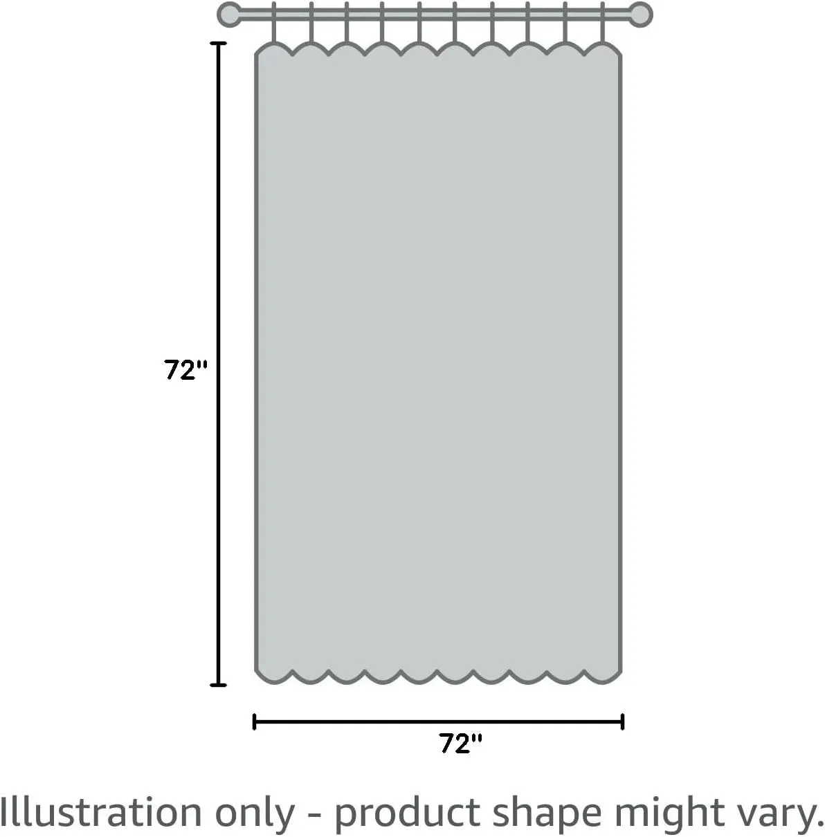 AmazerBath Farmhouse Shower Curtain, Sage Green Linen Shower Curtain with 3 Side Green Tassel, Boho Shower Curtain Set with 12 Upgraded Hooks for Neutral Country Bathroom, 72x72 Inches