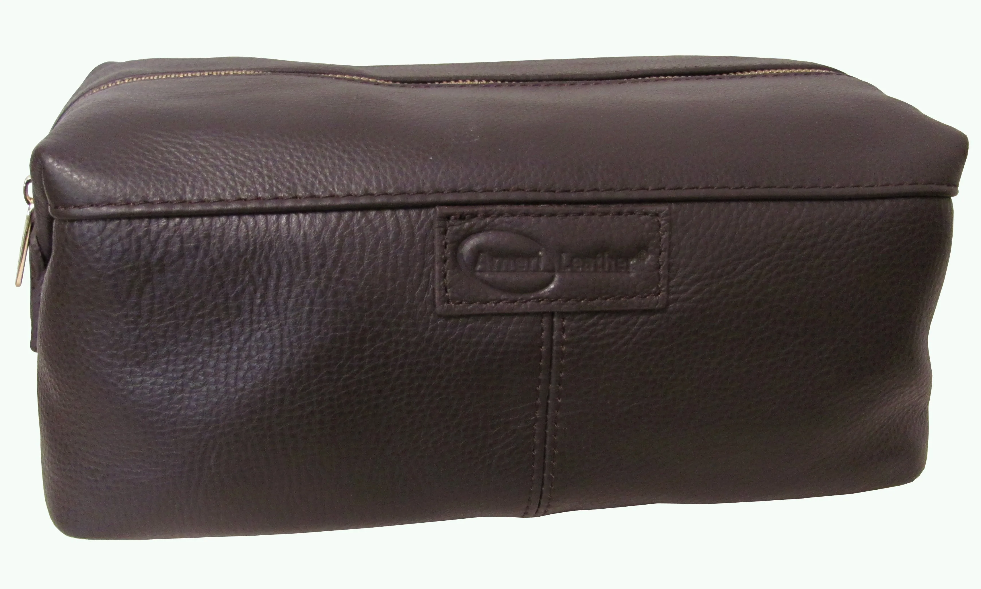 Amerileather Madison Leather Toiletry Bag (#23-04)