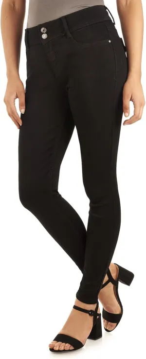 Angels Forever Young Women's Curvy Skinny Jeans