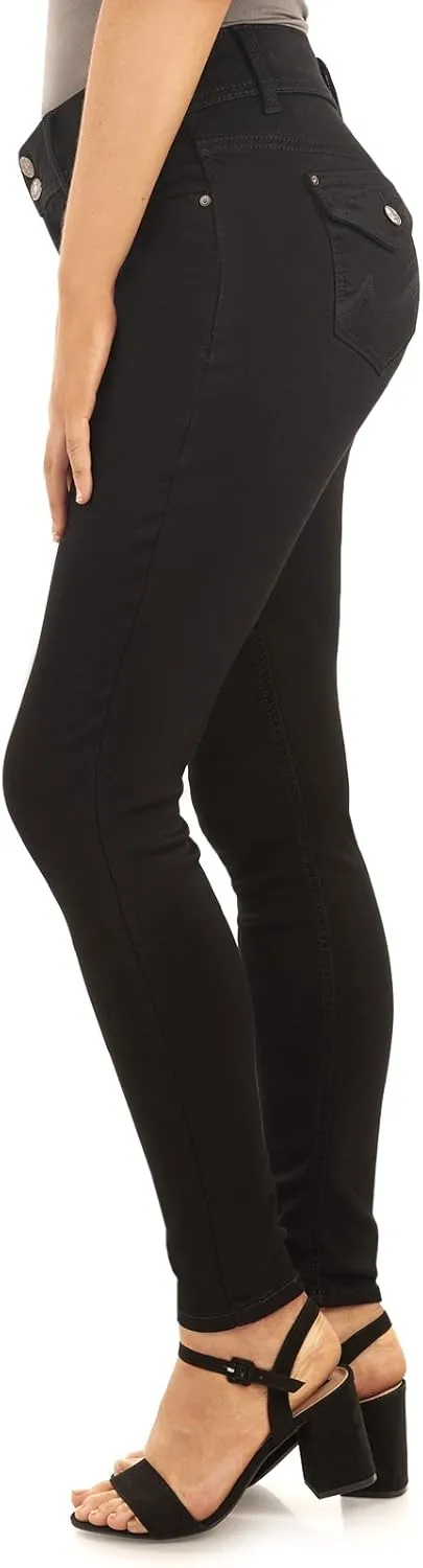 Angels Forever Young Women's Curvy Skinny Jeans