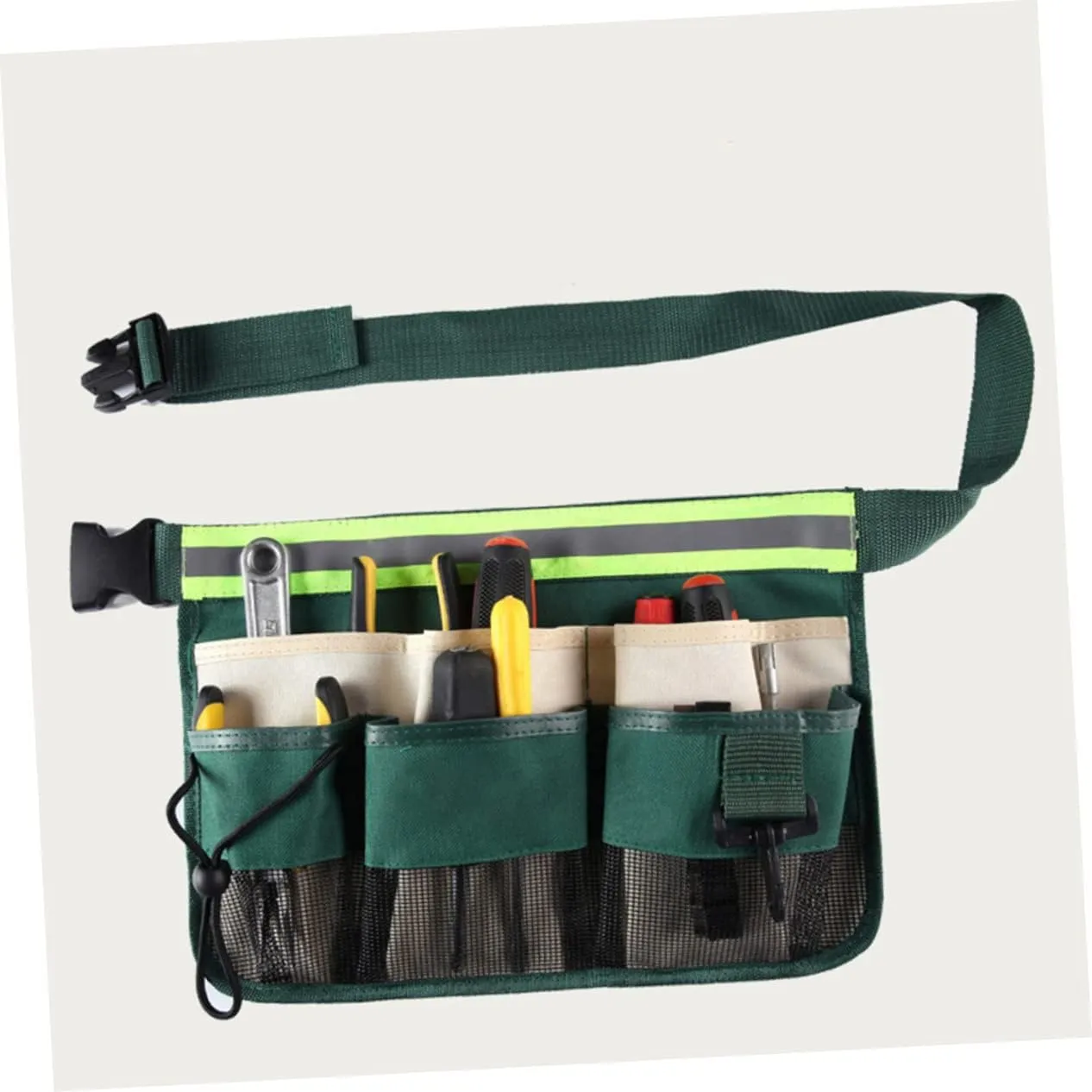 Angoily 4pcs Garden Tool Waist Bag Multifunctional Organizer Strong Material for Long Lasting Use