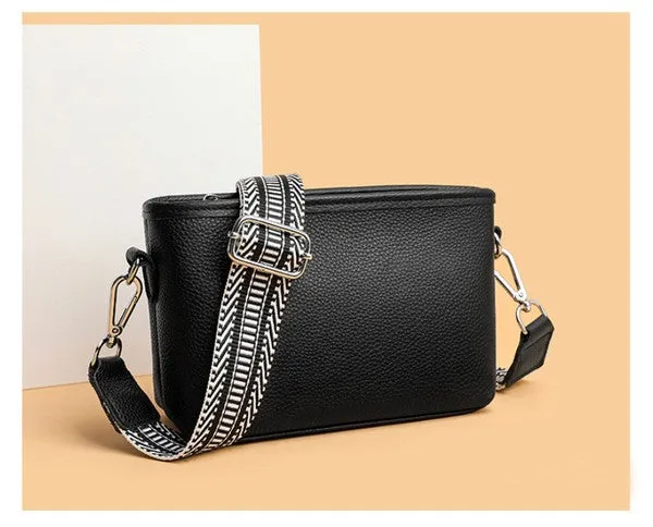 ARIA COMPACT CROSSBODY *GENUINE LEATHER*