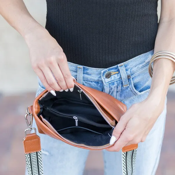 ARIA COMPACT CROSSBODY *GENUINE LEATHER*