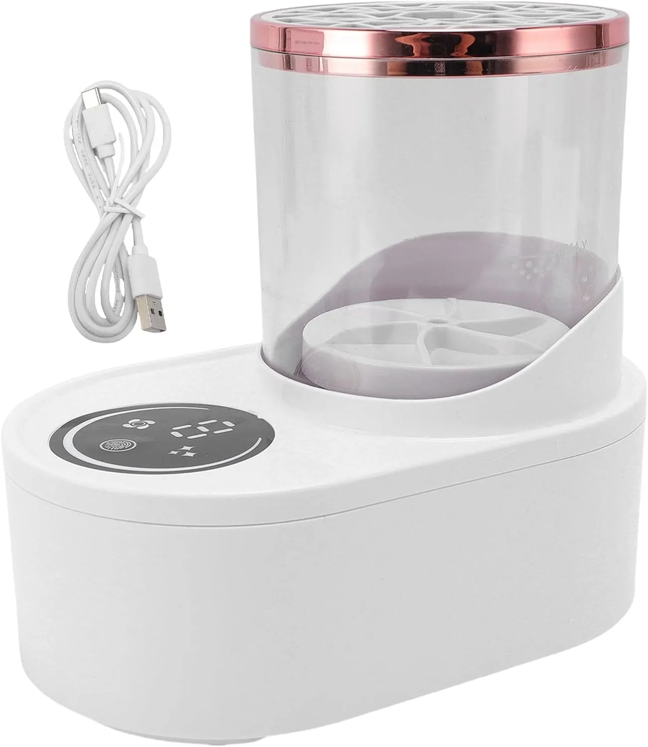 Automatic Makeup Brush Cleaner Machine,Beauty Cosmetic Brush Cleaner Automatic Spinner for All Brushes