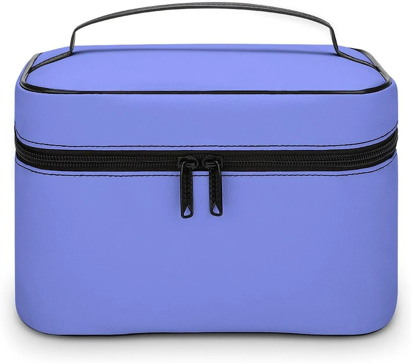 Baby Blue Cosmetic Bag, Travel Portable Makeup Bag for Purse Pouch Beauty Zipper Organizer Toiletry Bag for Women