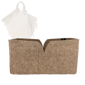 Bag Organizer for Loewe Medium Hammock Bag - Premium Felt Purse Handbag Insert Liner Shaper (Handmade) Soft Structure Support (25 Color Options)