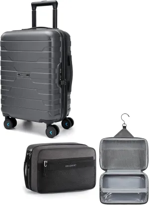 BAGSMART Carry On Luggage  Travel Toiletry Bag for Men/Women