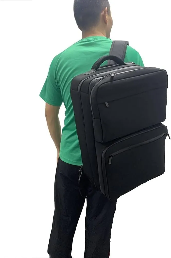 barber case cosmetic haircut travel backpack barber's mobile station tool organizer make up bag barber bag (black)