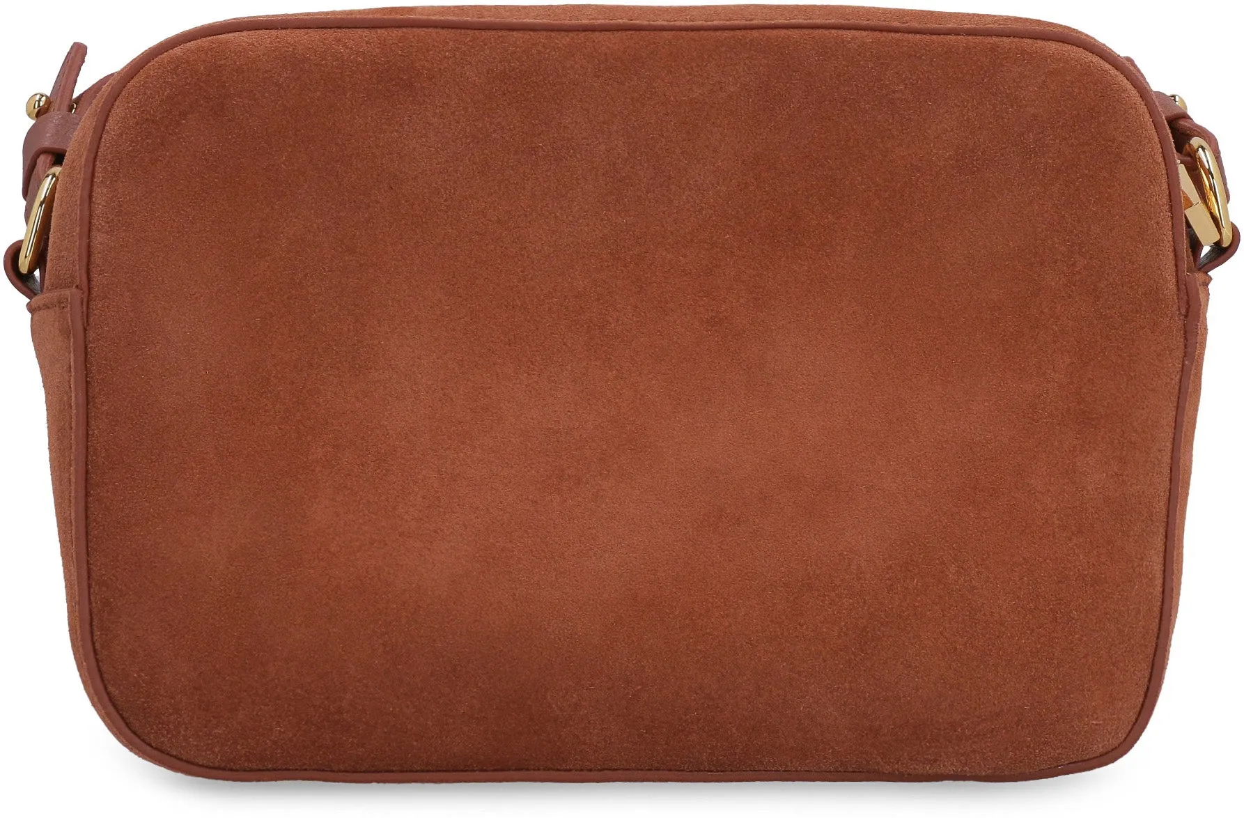Beat Patch Suede crossbody bag