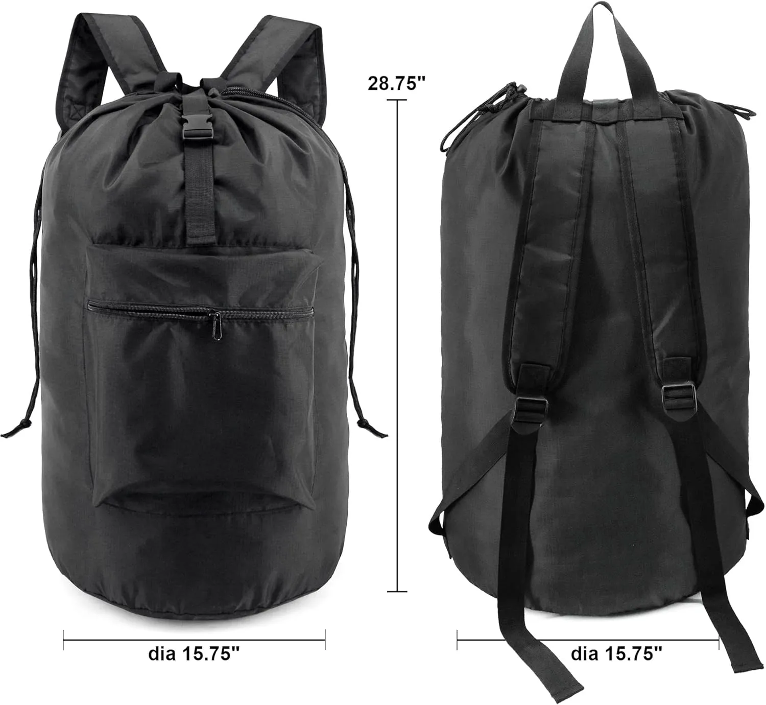 BeeGreen Laundry Backpack Bag Extra Large Heavy Duty