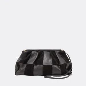 Belle (Black Suede & Nappa Patchwork)