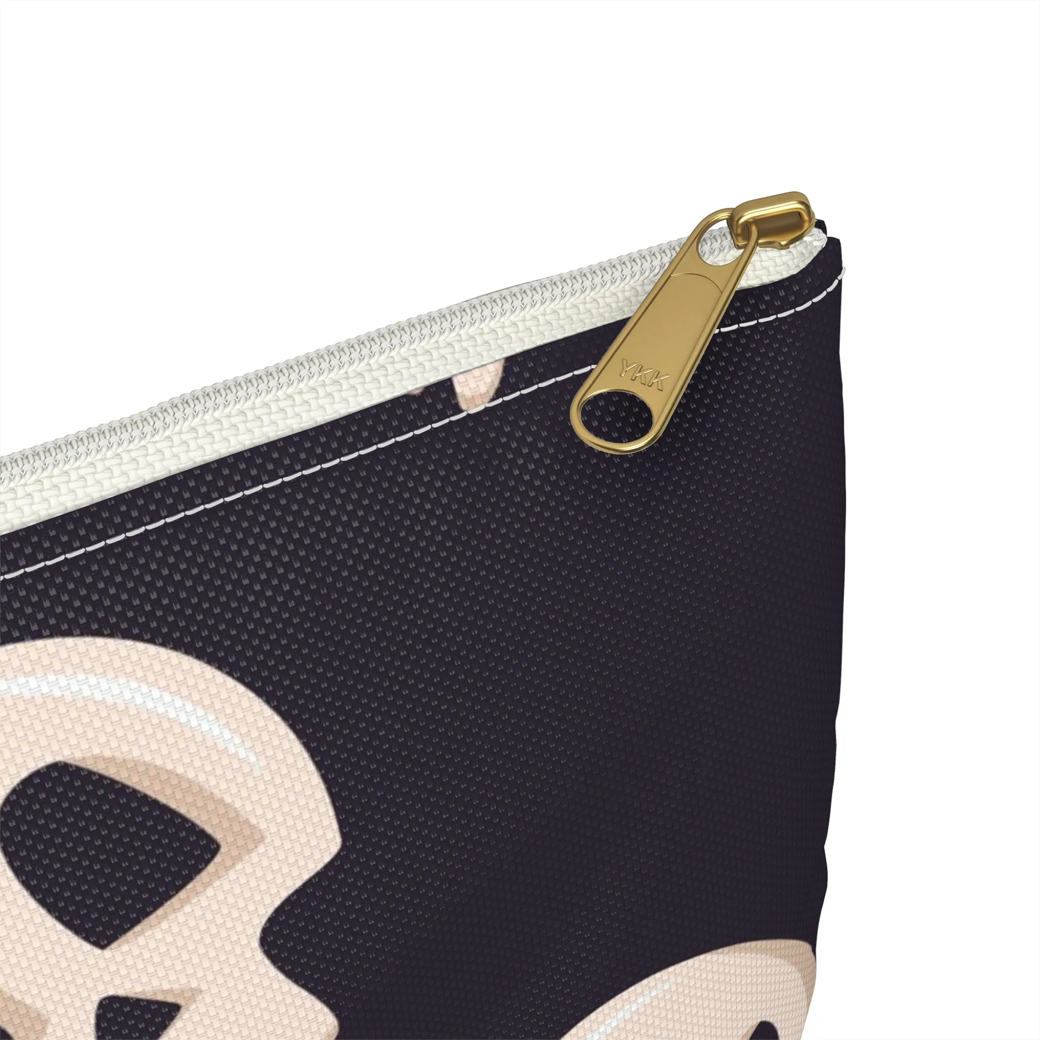 Black Skulls Accessory Pouch