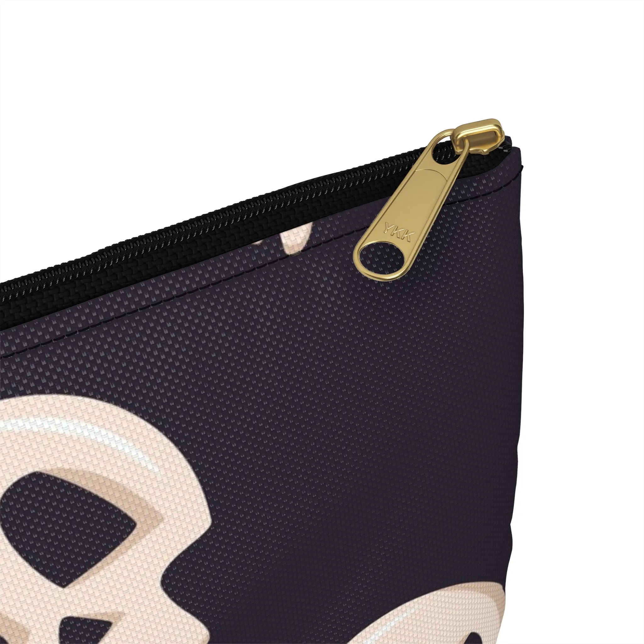 Black Skulls Accessory Pouch
