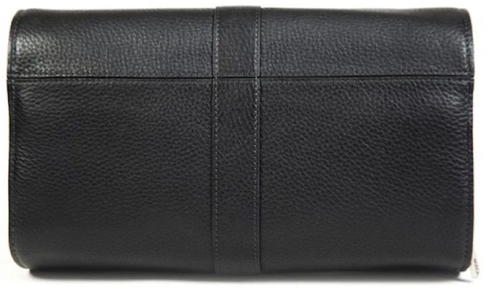 Bosca Tribeca Leather Deluxe Hanging Toiletry Kit