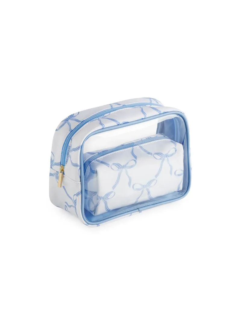 Bow Cosmetic Cases (Set of 2)