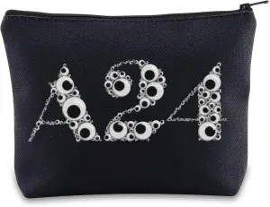 BWWKTOP A24 Evelyn Googly Eyes Cosmetic Makeup Bag Everything Everywhere Movie Inspired Gift A24 Zipper Pouch Bag For Movie Fans (A24)