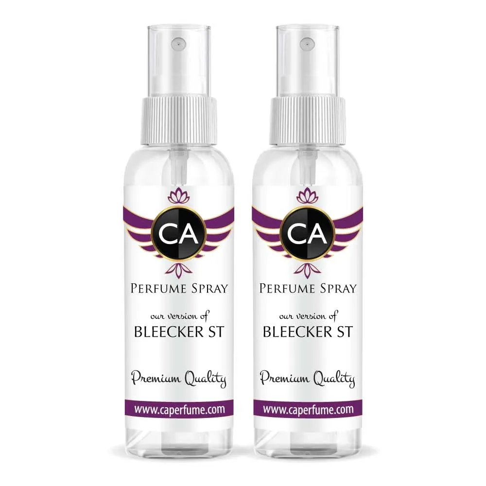 CA Perfume Impression of Bold Numbers Blaeker Way For Women & Men Replica Version Fragrance Dupes Eau de Parfum Spray Refillable Bottle 2 Fl Oz/60ml X2
