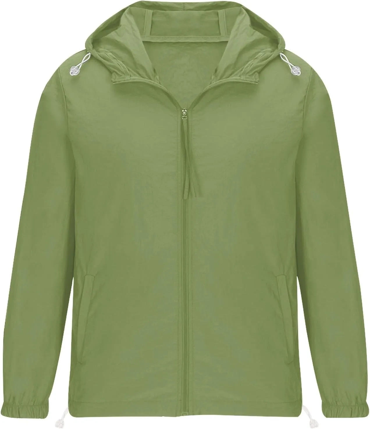 Cambkatl Mens Full Zip UPF 50  UV Sun Protection Hoodie Jacket Long Sleeve Lightweight Fishing Hiking Outdoor Cooling Shirts
