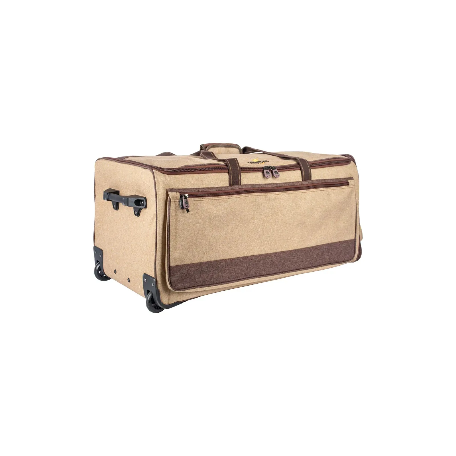 Camouflage Izba Bag with wheels Wooden