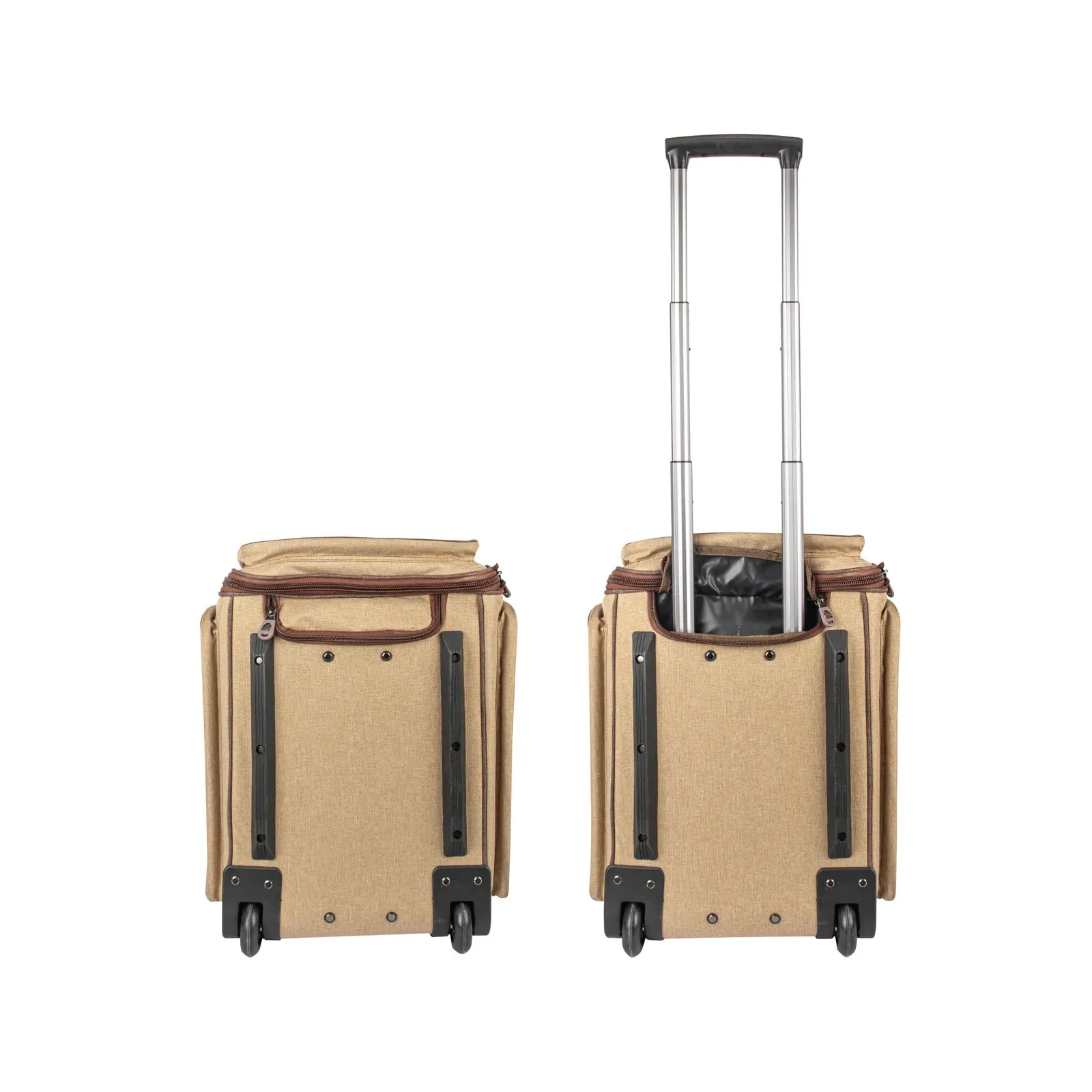 Camouflage Izba Bag with wheels Wooden