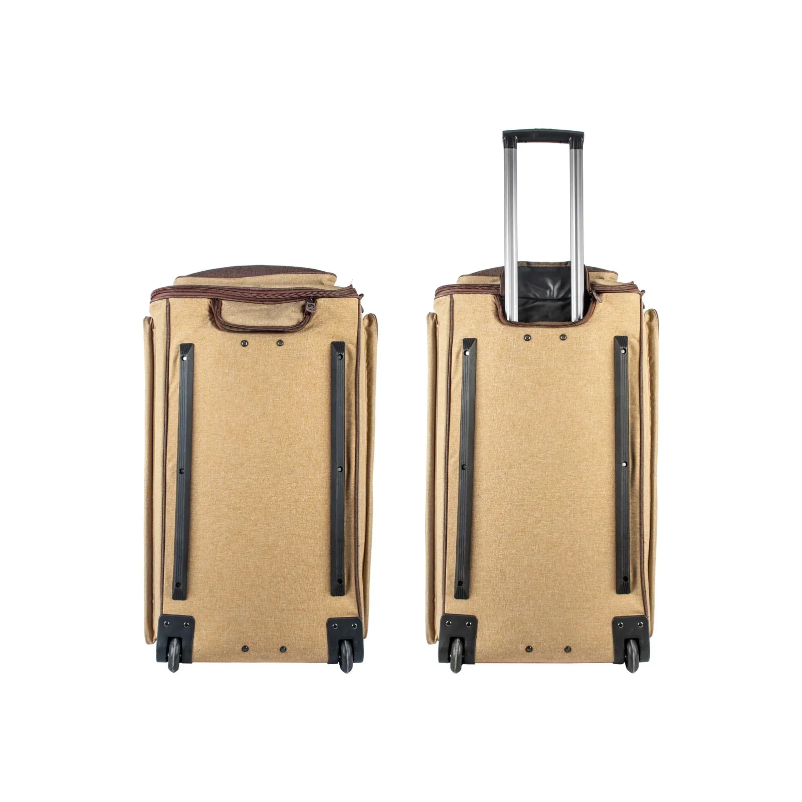 Camouflage Izba Bag with wheels Wooden