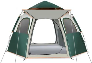 Camping Tent 3/4Person Weatherproof Tents, Dome Tent for Camping and Hiking, Double Layer Waterproof Tent, includes Rainfly