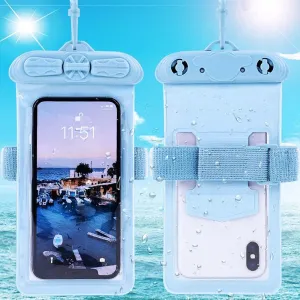 Case Cover, Compatible with Symphony Z12 Waterproof Pouch Dry Bag (Not Screen Protector Film) Blue