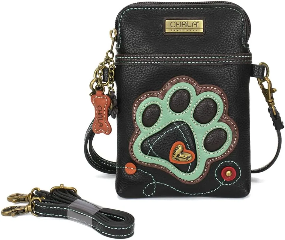 CHALA Crossbody Cell Phone Purse-Women Canvas Multicolor Handbag with Adjustable Strap - Special Edition