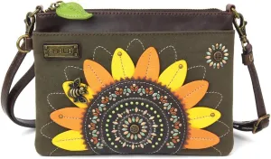 CHALA Dazzled Mini Crossbody/Purse with Convertible Strap Stylish, Compact, Versatile