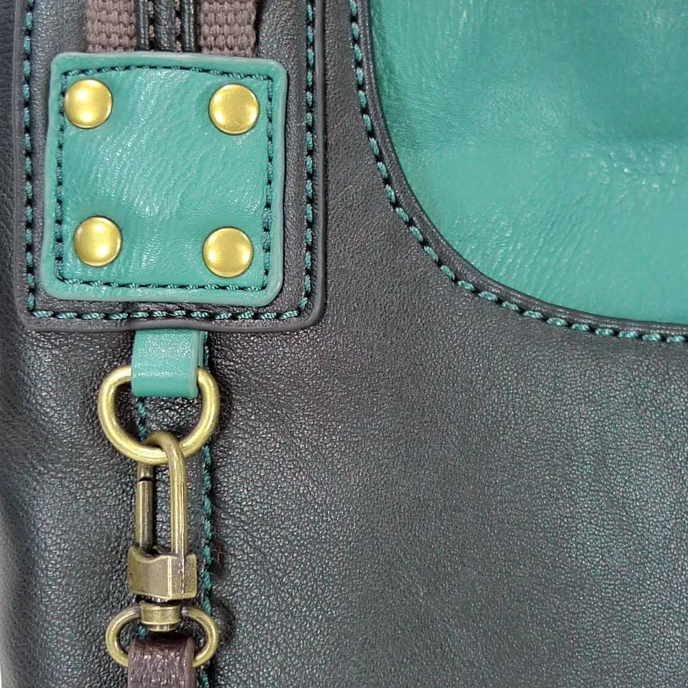 CHALA SWING Pack Small Cross-Body Purse with Metal Mini Keychain