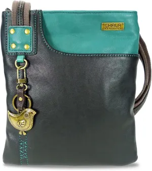 CHALA SWING Pack Small Cross-Body Purse with Metal Mini Keychain